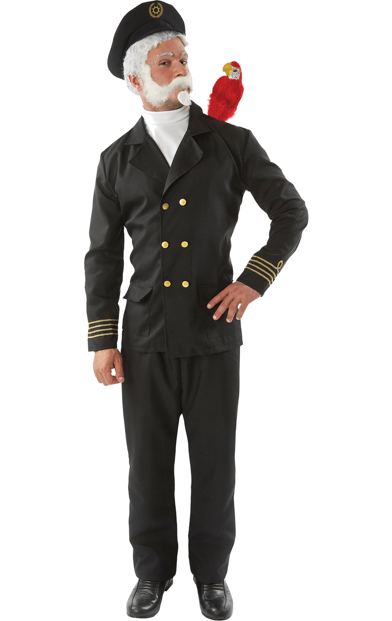 Adult Captain Birdseye Costume 1 Adult Captain Birdseye Costume