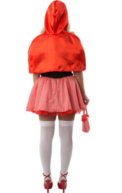 Adult Little Red Costume -Fancy Dress Shop 00017162a02