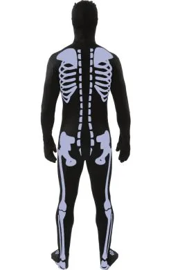 Adult Skeleton Skinsuit Costume -Fancy Dress Shop 00017189a02
