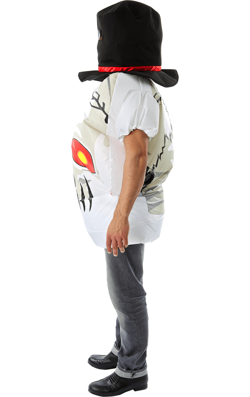 Inflatable Skull Halloween Costume 2 Inflatable Skull Halloween Costume - Image 2