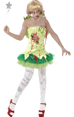 Smiffys Ladies Zombie Fairy Costume