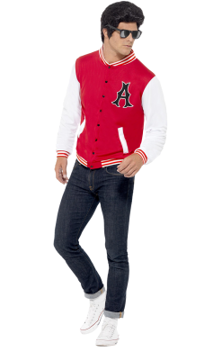 Smiffys 50s College Letterman Jacket
