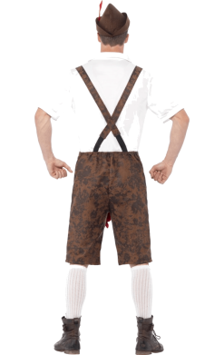 Smiffys Mens Brad Wurst Costume -Fancy Dress Shop 00019908a02