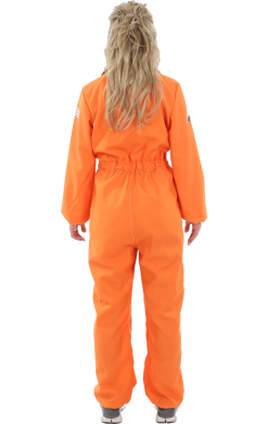 Womens Orange Astronaut Costume 5 Womens Orange Astronaut Costume -Fancy Dress Shop 00020348a02