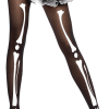 Skeleton Bone Halloween Tights