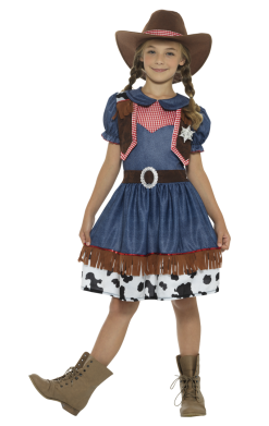 Smiffys Kids Texan Cowgirl Costume