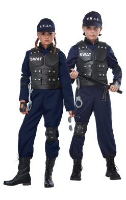 Kids SWAT Police Costume 5 Kids SWAT Police Costume -Fancy Dress Shop 00030426a02