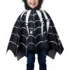 GENERIC Kids Glow-in-the-dark Spider Poncho Costume