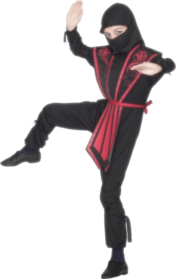 Smiffys Kids Silent Ninja Costume 1 Smiffys Kids Silent Ninja Costume