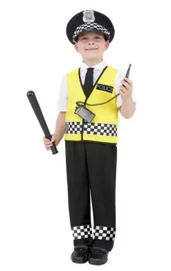Smiffys Kids Police Costume