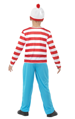 Smiffys Kids Where's Wally Costume -Fancy Dress Shop 00031189a02