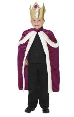 Smiffys Kids Kiddy King Costume