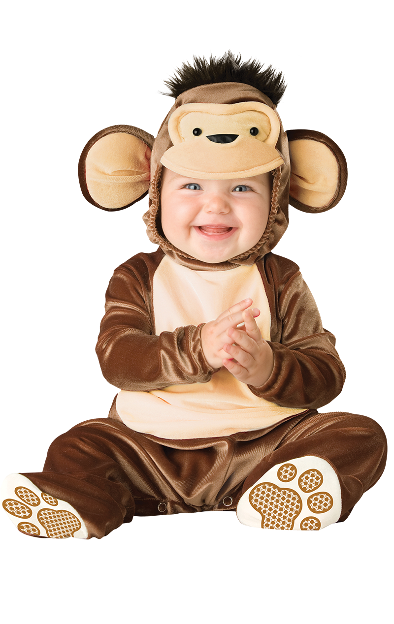 Baby Cheeky Monkey Costume 1 Baby Cheeky Monkey Costume