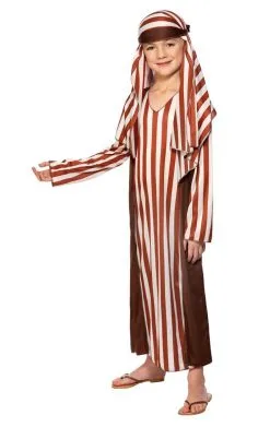 Smiffys Kids Nativity Shepherd Costume -Fancy Dress Shop 00031570a03