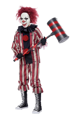 Kids Nightmare Clown Costume