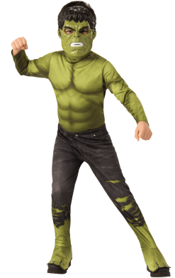 Kids Incredible Hulk Avengers Costume