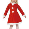 Smiffys Kids Value Santa Girl Costume