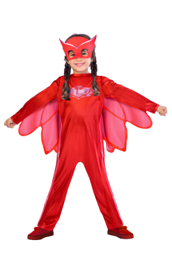 AMSCAN Kids PJ Facepieces Owlette Costume