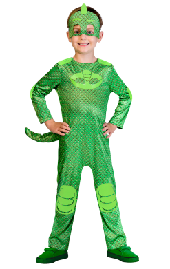 AMSCAN Kids PJ Facepieces Gekko Costume