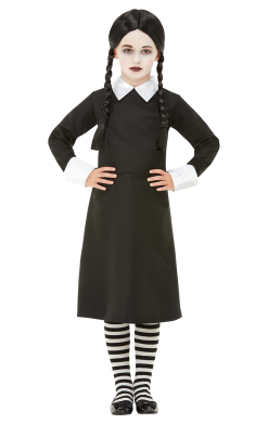 Smiffys Kids Wednesday Addams Costume