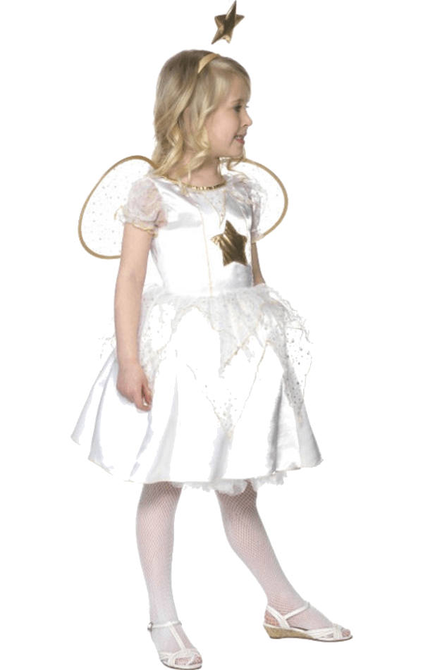 Smiffys Kids Star Angel Costume 2 Smiffys Kids Star Angel Costume - Image 2