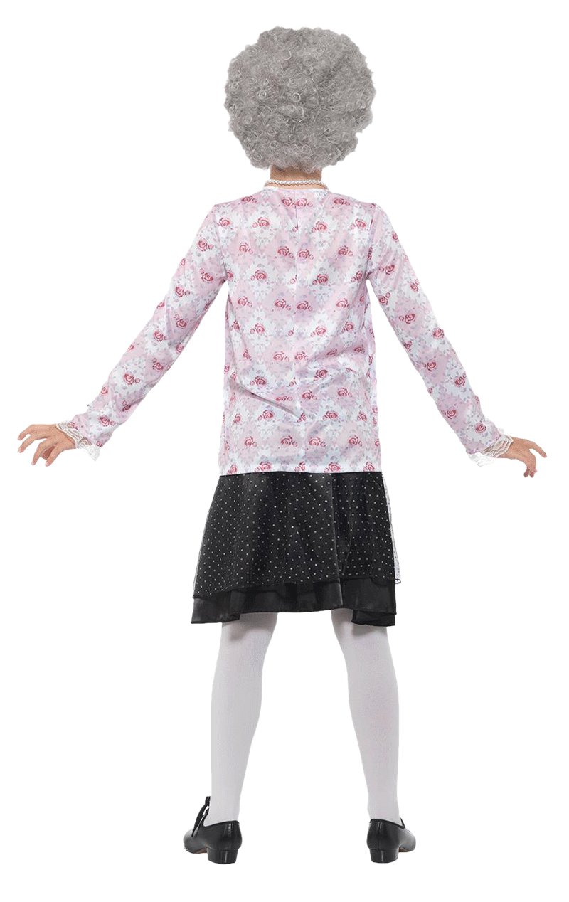 Smiffys Kids Gangsta Granny Costume 3 Smiffys Kids Gangsta Granny Costume - Image 3