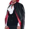 Reversible Black And Red Cape