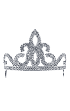 Silver Tiara Accessory