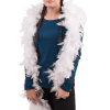 White Feather Boa Accessory