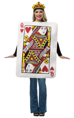 Queen Of Hearts Card Costume