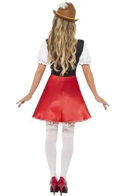 Smiffys Womans Red Bavarian Costume 5 Smiffys Womans Red Bavarian Costume -Fancy Dress Shop 00061114a02