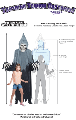 Adult Towering Giant Grim Reaper Costume -Fancy Dress Shop 00090011a02