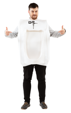 Adult Unisex Urinal Costume