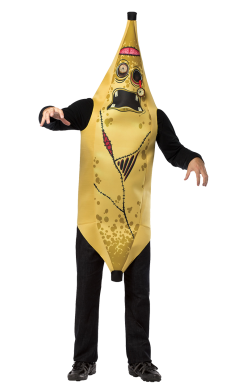 Mens Zombie Banana Costume