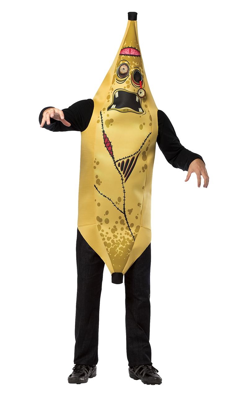 Mens Zombie Banana Costume 1 Mens Zombie Banana Costume