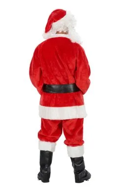 Orion Adult Deluxe Plush Santa Costume -Fancy Dress Shop 00090862a02