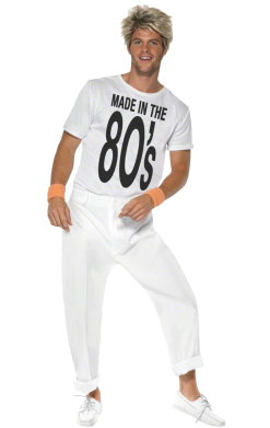 Smiffys Made In The Eighties Costume