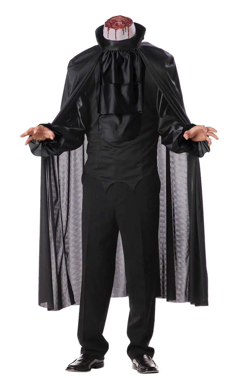 Mens Gory Headless Horseman Costume 1 Mens Gory Headless Horseman Costume