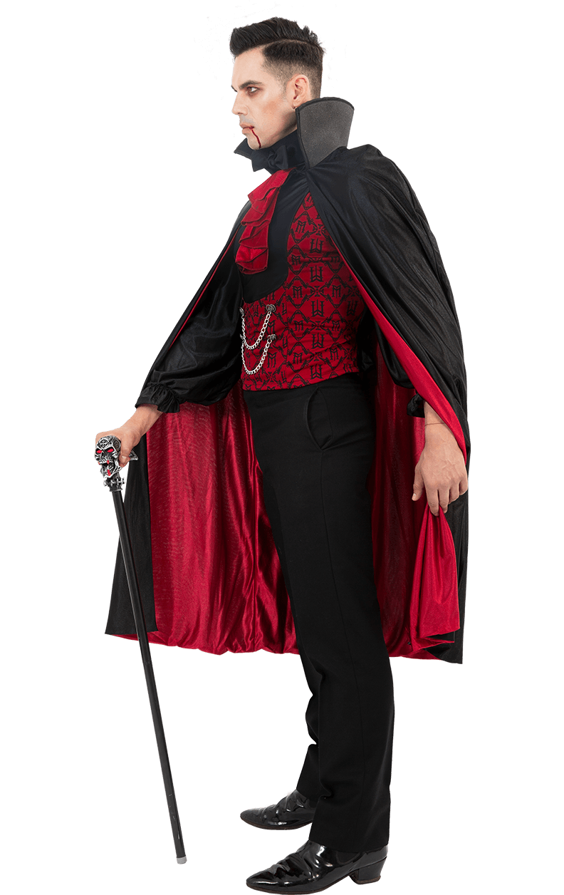 Mens Count Bloodthirst Vampire Costume 3 Mens Count Bloodthirst Vampire Costume - Image 3