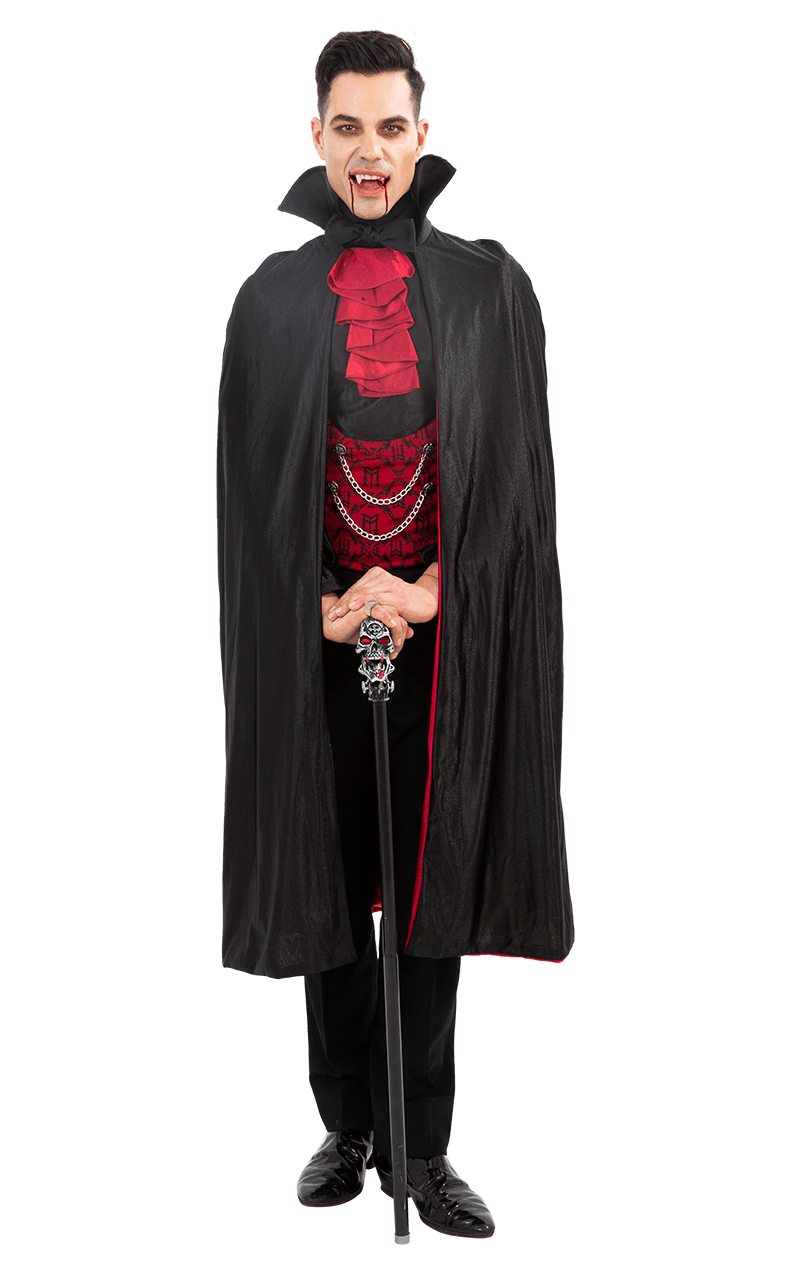 Mens Count Bloodthirst Vampire Costume 1 Mens Count Bloodthirst Vampire Costume