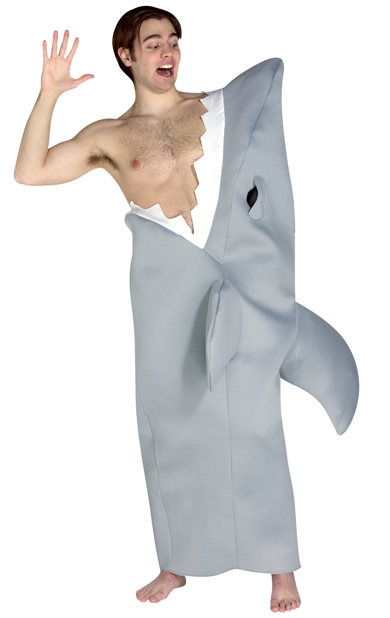 Adult Shark Attack Costume 1 Adult Shark Attack Costume