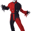 Mens Showtime Evil Halloween Jester Costume
