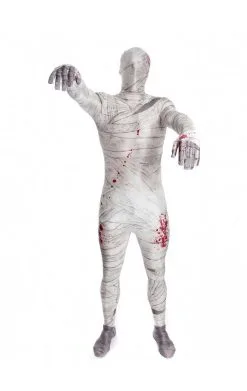 Mens Mummy Morphsuit Costume -Fancy Dress Shop 00091990a02