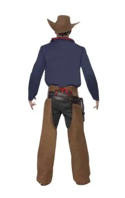 Smiffys Mens Rodeo Cowboy Costume -Fancy Dress Shop 00092061a02