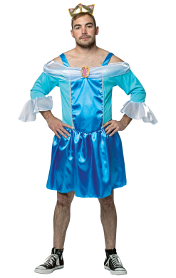 Mens Funny Cinderfella Stag Costume