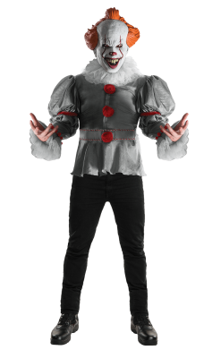 Mens Pennywise The Clown IT Costume