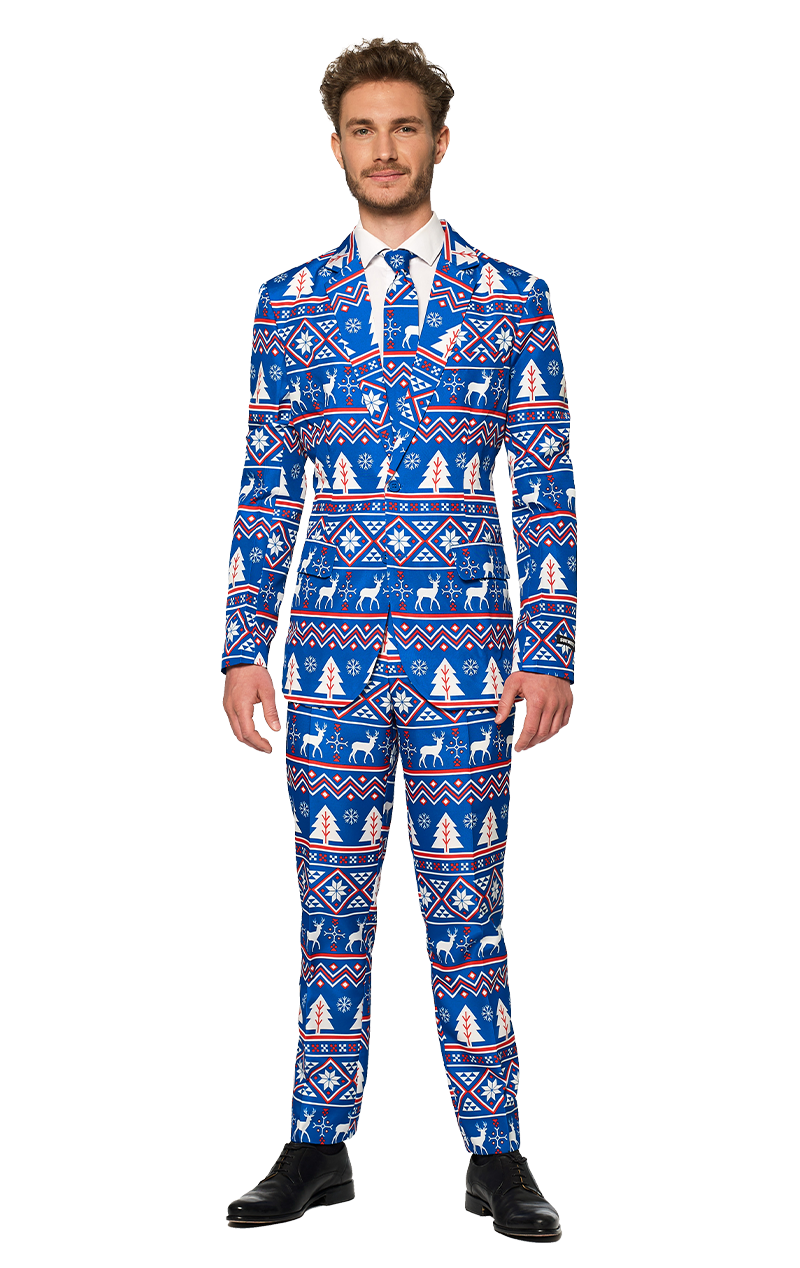 Opposuits Mens Blue Christmas Suitmeister 1 Opposuits Mens Blue Christmas Suitmeister