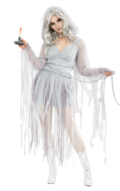 Womens Haunting Spirit Ghost Costume