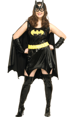 Womens Plus Size Batgirl Costume
