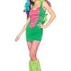 LEG AVENUE Womens Magic Dragon Set Costume